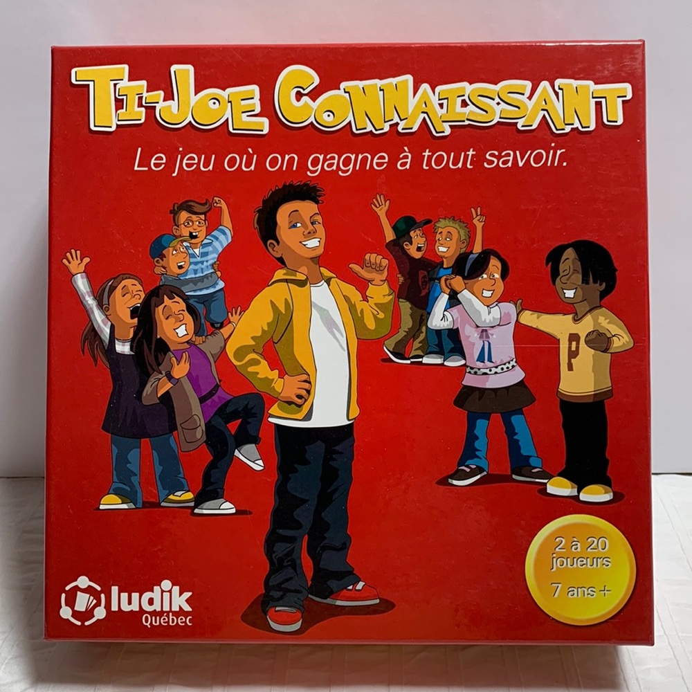 FRENCH Jeu Ti-Joe Connaissant Game